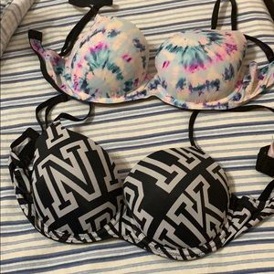 2 Victoria secret pink bras
